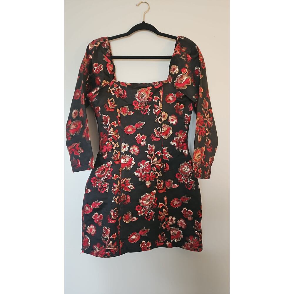 WALTER BAKER - Long sleeve dress with floral print - Picture 3 of 8